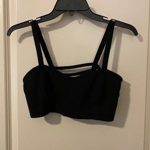 Black bralette